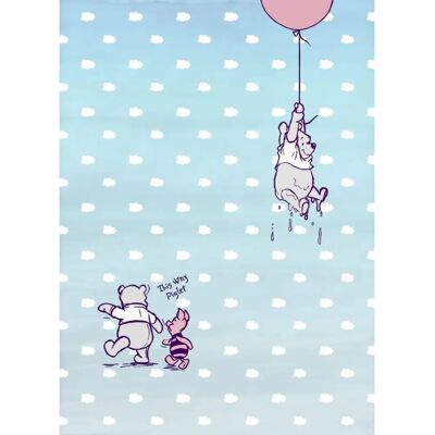 Papel pintado Winnie the Pooh Piglet - 184x254 cm Papel pintado Winnie the Pooh Piglet - 184x254 cm