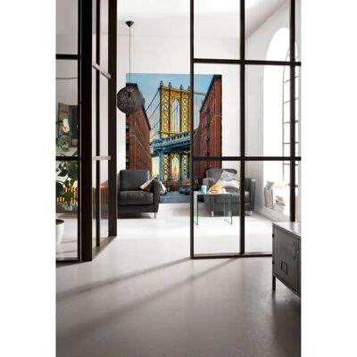 KOMAR Nástěnná Tapeta Brooklyn - 184x248 cm, výrazná, ekologická KOMAR Nástěnná Tapeta Brooklyn - 184x248 cm, výrazná, ekologická