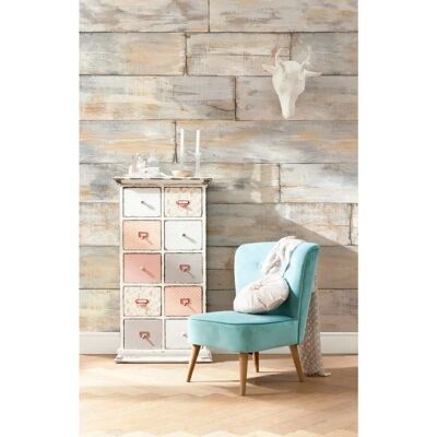 Papier peint KOMAR Shabby Chic - 3,68x2,48m, 4 pièces - Publicité Papier peint KOMAR Shabby Chic - 3,68x2,48m, 4 pièces - Publicité