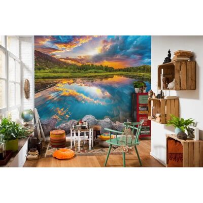 KOMAR Daybreak Bunt Wallpaper - Wallcovering KOMAR Daybreak Bunt Wallpaper - Wallcovering