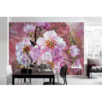 KOMAR Blooming Gems Braune Vliestapete - Tapete KOMAR Blooming Gems Braune Vliestapete - Tapete