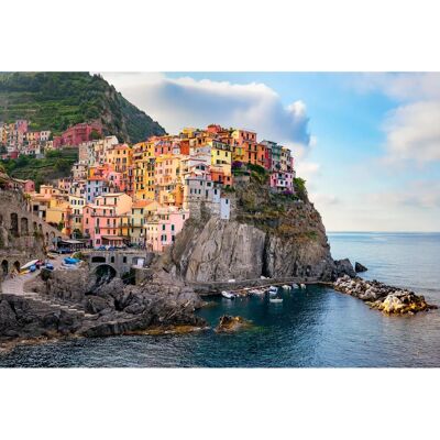 KOMAR Hochwertige Wandtapete Cinque Terre - Bunt - 368x248 cm KOMAR Hochwertige Wandtapete Cinque Terre - Bunt - 368x248 cm