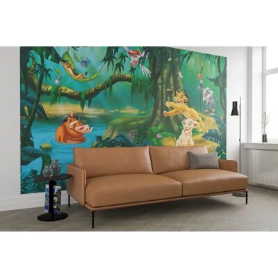 Tapeta Disney Simba i przyjaciele - 368 x 248 cm - Dekoracja pokoju dziecięcego Tapeta Disney Simba i przyjaciele - 368 x 248 cm - Dekoracja pokoju dziecięcego