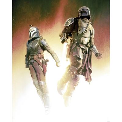 KOMAR Star Wars The Mandalorian Flight Tapeten - Wandtapete KOMAR Star Wars The Mandalorian Flight Tapeten - Wandtapete