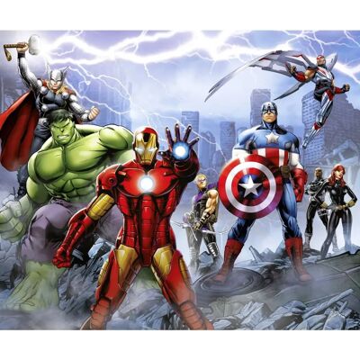 KOMAR Marvel Avengers Ultimate Warriors Tapete - Wandbelag KOMAR Marvel Avengers Ultimate Warriors Tapete - Wandbelag