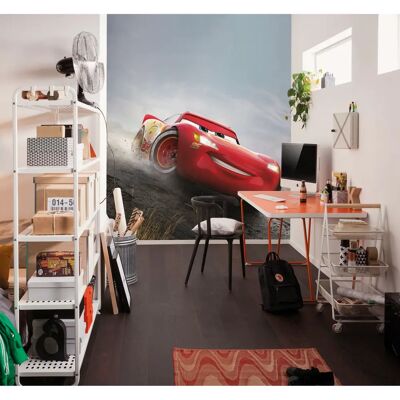 KOMAR Disney i Pixar Cars Shine Czerwona Tapeta - Wykończenie ścian KOMAR Disney i Pixar Cars Shine Czerwona Tapeta - Wykończenie ścian