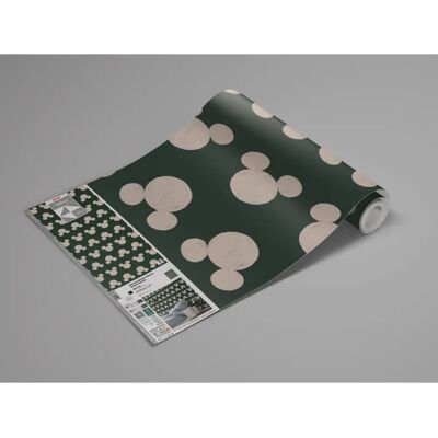 KOMAR Disney Mickey Mouse Kids Wallpaper - Vlies, Green, Pink, 200m x 250m KOMAR Disney Mickey Mouse Kids Wallpaper - Vlies, Green, Pink, 200m x 250m