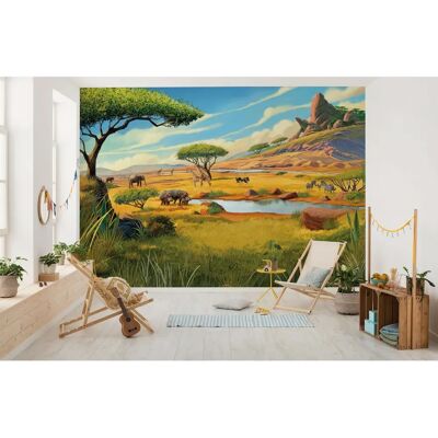 KOMAR Disney El Rey León Safari Papel Pintado - Revestimiento KOMAR Disney El Rey León Safari Papel Pintado - Revestimiento