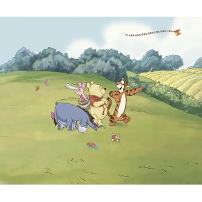 KOMAR Disney Winnie the Pooh Abenteuer Bunte Tapete - Tapeten KOMAR Disney Winnie the Pooh Abenteuer Bunte Tapete - Tapeten