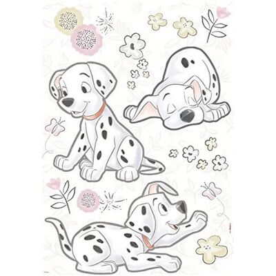 Komar Disney Dalmatian Wall Stickers - 50x70cm - 20 Pieces - Wall Decals for Kids Komar Disney Dalmatian Wall Stickers - 50x70cm - 20 Pieces - Wall Decals for Kids