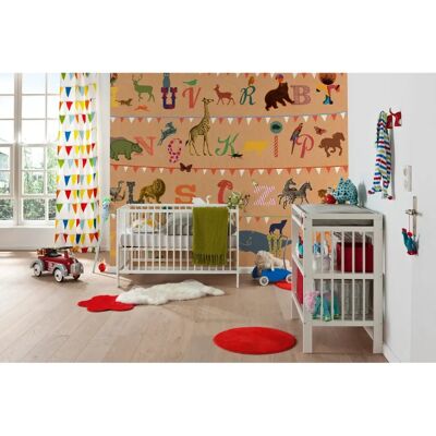 KOMAR Tiger Vlies Tapete - 250x250cm - Bunt KOMAR Tiger Vlies Tapete - 250x250cm - Bunt