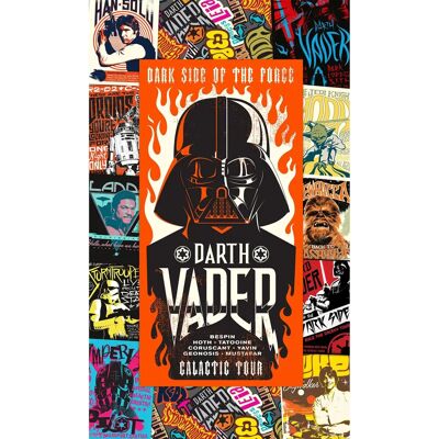 KOMAR Papel Pintado Panorámico Star Wars Rock On Posters 120x200cm KOMAR Papel Pintado Panorámico Star Wars Rock On Posters 120x200cm