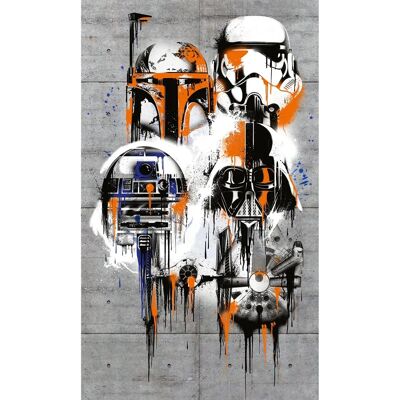 KOMAR Star Wars Female Leia Papel Pintado - Papel Pintado KOMAR Star Wars Female Leia Papel Pintado - Papel Pintado