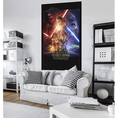 KOMAR Star Wars EP7 Offizieller Filmplakat Wandbild - Wandtapete KOMAR Star Wars EP7 Offizieller Filmplakat Wandbild - Wandtapete