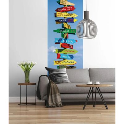 KOMAR Donde Bunt Tapete 100x280cm - Wandbekleidung KOMAR Donde Bunt Tapete 100x280cm - Wandbekleidung