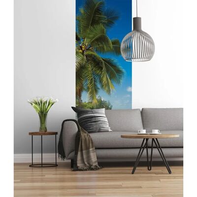 Papel Pintado Coconut Bay - Tropical, No Tejido, 100x280 cm Papel Pintado Coconut Bay - Tropical, No Tejido, 100x280 cm