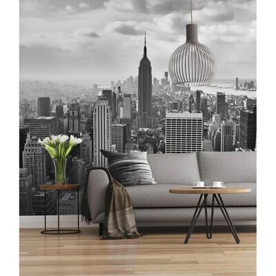 KOMAR NYC Schwarz-Weiß Tapete - 300x250cm KOMAR NYC Schwarz-Weiß Tapete - 300x250cm