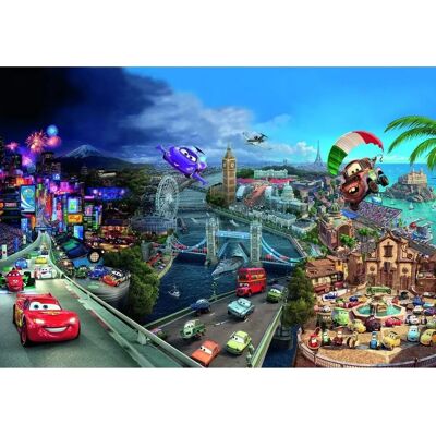 Komar Wall Mural Cars World - 368x254cm - Wall Mural Komar Wall Mural Cars World - 368x254cm - Wall Mural