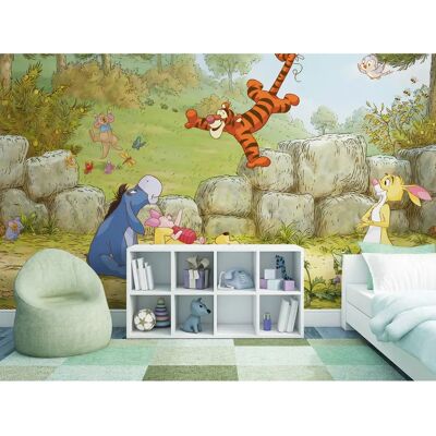 KOMAR Winnie Pooh Ballooning Obraz na Ścianę - 368x254cm KOMAR Winnie Pooh Ballooning Obraz na Ścianę - 368x254cm