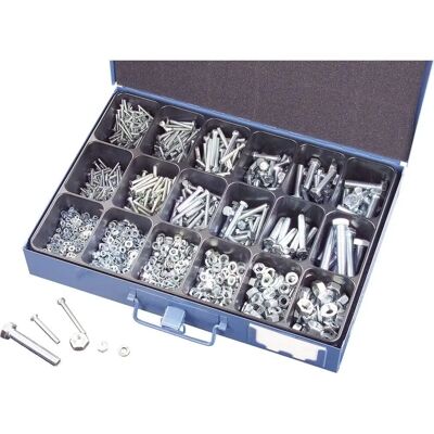 Apex Modell 803588 Zink Schrauben- und Muttern-Set - Schrauben- und Mutter-Set Apex Modell 803588 Zink Schrauben- und Muttern-Set - Schrauben- und Mutter-Set
