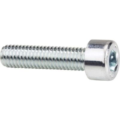 No Name 839602 Zinkbehandlet stål indvendig sekskantskruer - 20mm - 100 stk No Name 839602 Zinkbehandlet stål indvendig sekskantskruer - 20mm - 100 stk