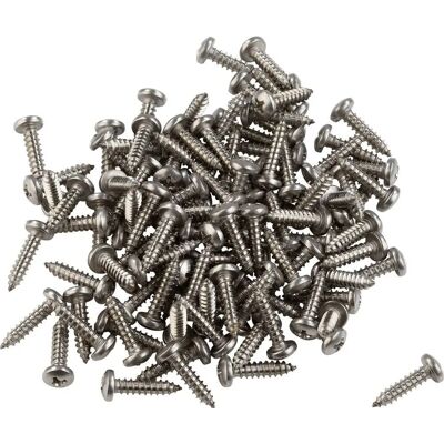 LIKO A2 Schrauben - 25mm Kreuz Phillips Stahl Blechschraube LIKO A2 Schrauben - 25mm Kreuz Phillips Stahl Blechschraube