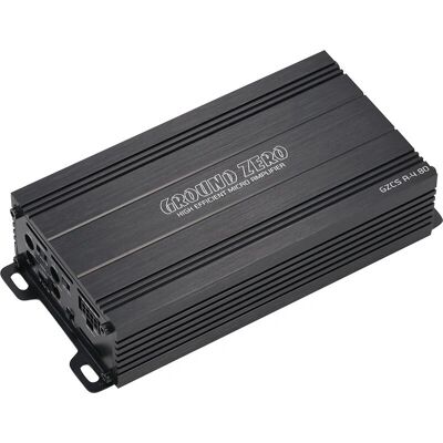 Ground Zero 4-Channel 80W RMS Compact Amplifier Ground Zero 4-Channel 80W RMS Compact Amplifier