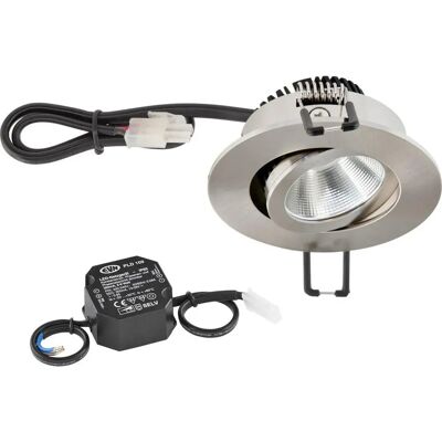 EVN LED-Deckeneinbauleuchte - 3000K, IP20, Aluminium EVN LED-Deckeneinbauleuchte - 3000K, IP20, Aluminium
