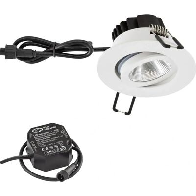 EVN Lichttechnik LED Einbauleuchte - 8,4W Weiß IP65 CRI 90-100 EVN Lichttechnik LED Einbauleuchte - 8,4W Weiß IP65 CRI 90-100