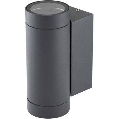 EVN 637216N - Applique murale - Anthracite - GU10 - IP54 - 220-240V - Publicité EVN 637216N - Applique murale - Anthracite - GU10 - IP54 - 220-240V - Publicité