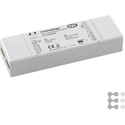 EVN EVDP12244X5A Récepteur multicolore sans fil - Lumière RGBW Tunable White - Publicité EVN EVDP12244X5A Récepteur multicolore sans fil - Lumière RGBW Tunable White - Publicité