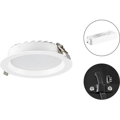 EVN LED-Downlight - IP54 DALI - 50mm Tiefe, 25W, 2600lm EVN LED-Downlight - IP54 DALI - 50mm Tiefe, 25W, 2600lm