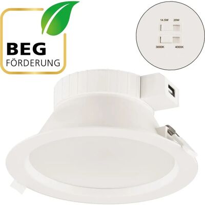 EVN Plafonnier LED - IP54, 2703 lm, 3000-4000K, Dimmable - Type de Produit - Publicité EVN Plafonnier LED - IP54, 2703 lm, 3000-4000K, Dimmable - Type de Produit - Publicité