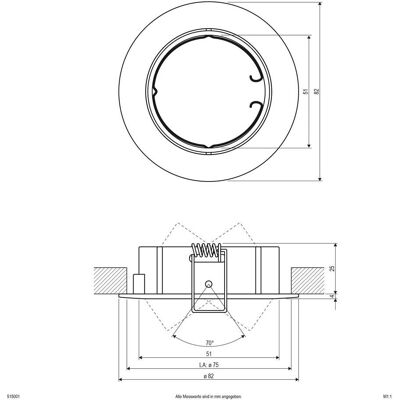 EVN Leuchte 50W 12V IP20 - Verstellbare Deckenleuchte EVN Leuchte 50W 12V IP20 - Verstellbare Deckenleuchte