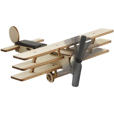 Sol Expert Model 40280 - Solar Triple-Decker Airplane - 180mm Sol Expert Model 40280 - Solar Triple-Decker Airplane - 180mm