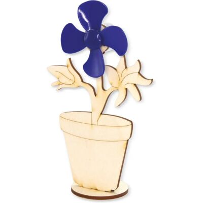 Kit de Flor Solar Sol Expert - Enzian Azul - 16cm Kit de Flor Solar Sol Expert - Enzian Azul - 16cm