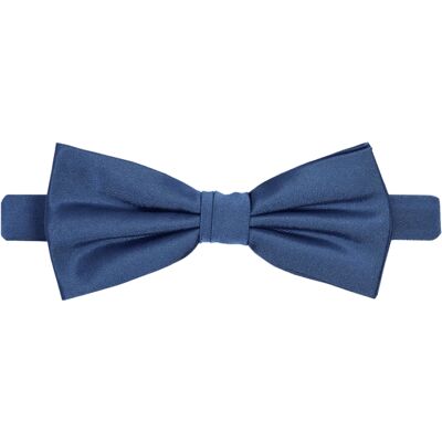 Monti Blaue Seidene Schleife Schmal - Fliege Monti Blaue Seidene Schleife Schmal - Fliege