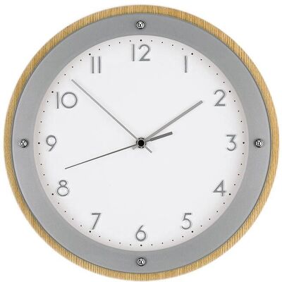 AMS F5846 Funkwanduhr - Holz, 29cm, Quarz AMS F5846 Funkwanduhr - Holz, 29cm, Quarz
