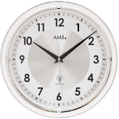 AMS F5945 Weiße Funkwanduhr - 30cm AMS F5945 Weiße Funkwanduhr - 30cm