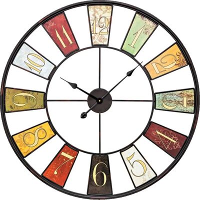 AMS W9488 Černé Kvarcové Nástěnné Hodiny - Wall clock AMS W9488 Černé Kvarcové Nástěnné Hodiny - Wall clock