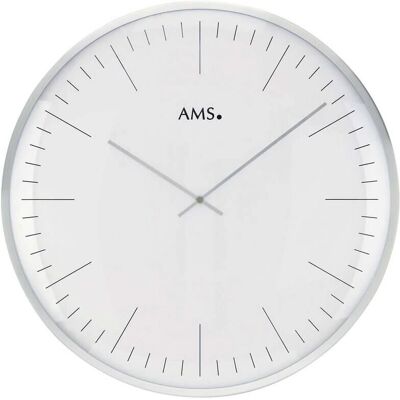 Nástěnné hodiny AMS W9476 - Quartz - Průhledné - Vyrobeno v Německu Nástěnné hodiny AMS W9476 - Quartz - Průhledné - Vyrobeno v Německu