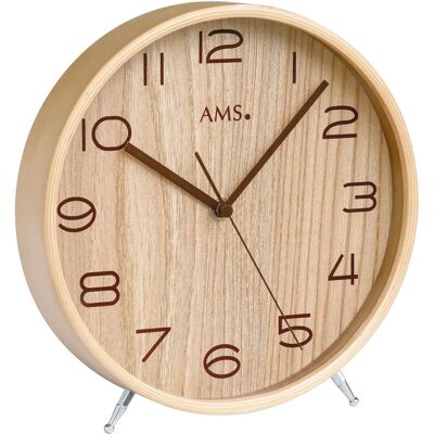 AMS F5118 Beigefunk Tischuhr - Uhr AMS F5118 Beigefunk Tischuhr - Uhr
