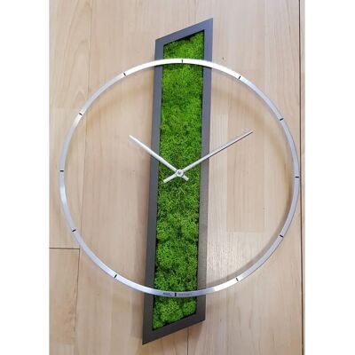 Ceas de Perete AMS W9605 - Bicolor (Antracit, Verde) - 40cm x 5cm x 55cm - Ceas de Perete Ceas de Perete AMS W9605 - Bicolor (Antracit, Verde) - 40cm x 5cm x 55cm - Ceas de Perete