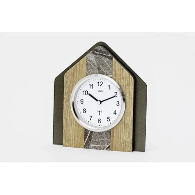 AMS F5170 - Horloge de table - Quartz - Fabriqué en Allemagne - Publicité AMS F5170 - Horloge de table - Quartz - Fabriqué en Allemagne - Publicité