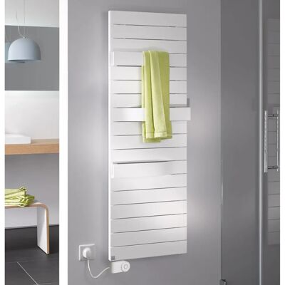 Badkamer radiator Kermi Tabeo-E - Wit - 0,8kW - 1437x500mm Badkamer radiator Kermi Tabeo-E - Wit - 0,8kW - 1437x500mm