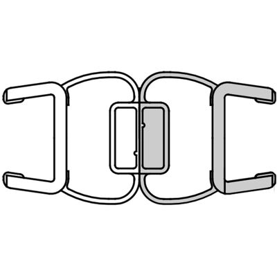 Kermi Pasa Magnetprofiel 6025704 - Magnetisch profiel voor deuren Kermi Pasa Magnetprofiel 6025704 - Magnetisch profiel voor deuren