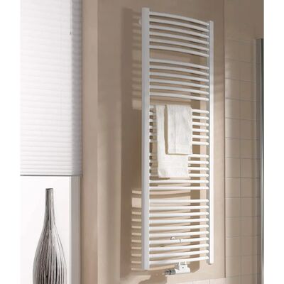 Kermi Basic 50 R gebogen badkamer radiator - 74.9 x 7 x 80.4 cm - Wit Kermi Basic 50 R gebogen badkamer radiator - 74.9 x 7 x 80.4 cm - Wit