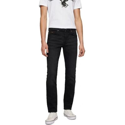 Hugo Boss Delaware BC-L-P Slim Fit Jeans - svart (008) Hugo Boss Delaware BC-L-P Slim Fit Jeans - svart (008)