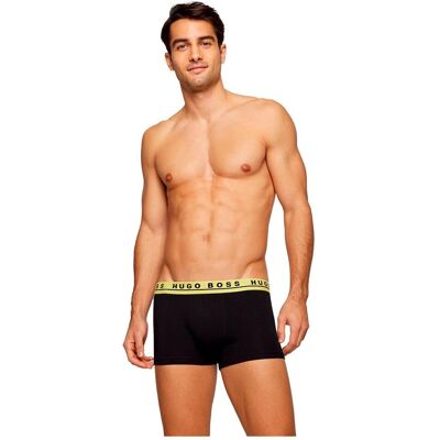 Hugo Boss Modèle 978 S - Boxers - Noir / Multicolore - Publicité Hugo Boss Modèle 978 S - Boxers - Noir / Multicolore - Publicité