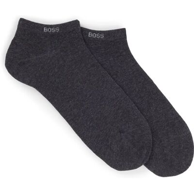 Hugo Boss Pack de 2 Chaussettes (50469849) - (50469849-012) gris foncé Hugo Boss Pack de 2 Chaussettes (50469849) - (50469849-012) gris foncé